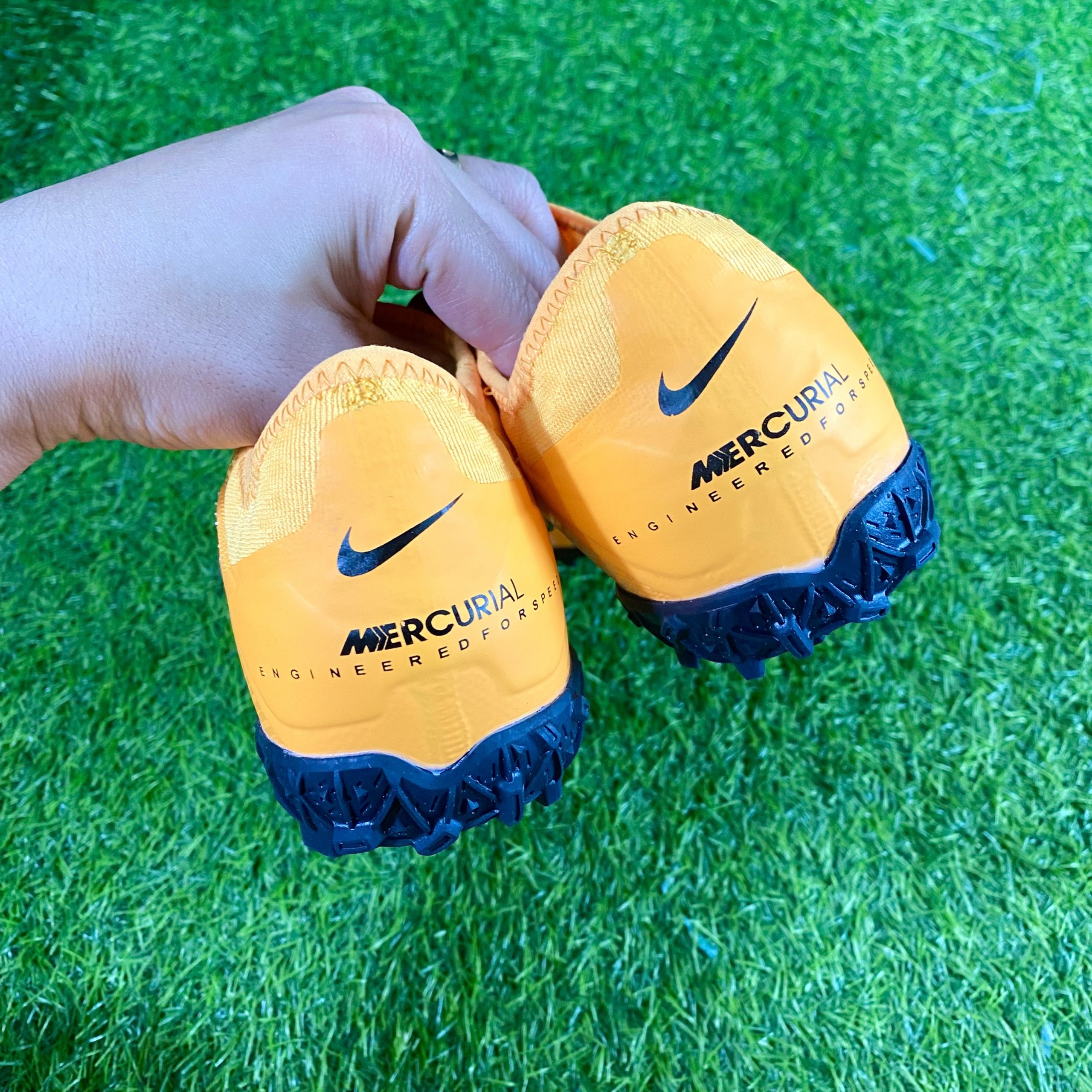 Giày Bóng Đá Nike Mercurial Vapor 13 Pro Vàng Đen TF - Hình ảnh 5