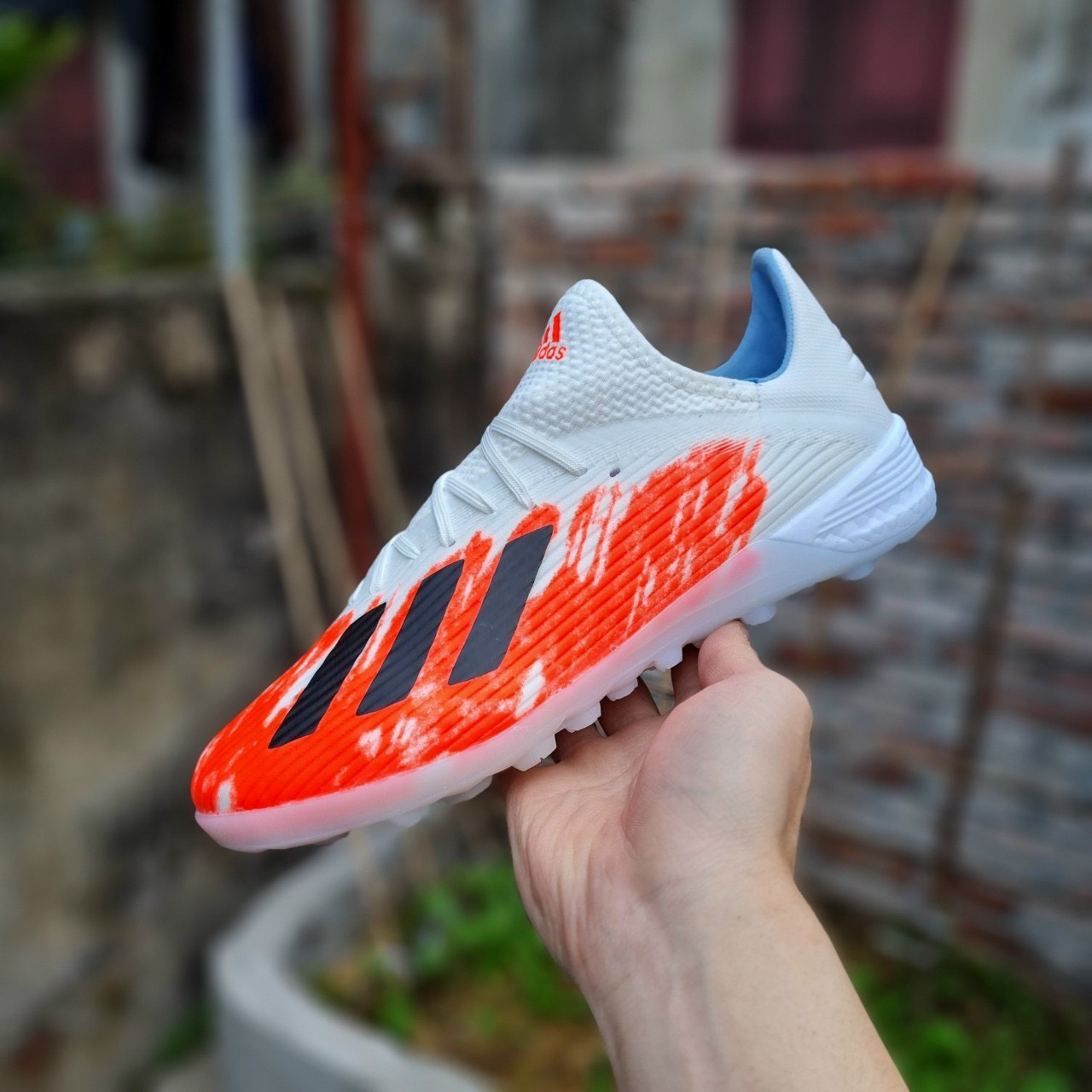 Giày Bóng Đá Adidas X19.1 Đỏ Trắng TF - Hình ảnh 2