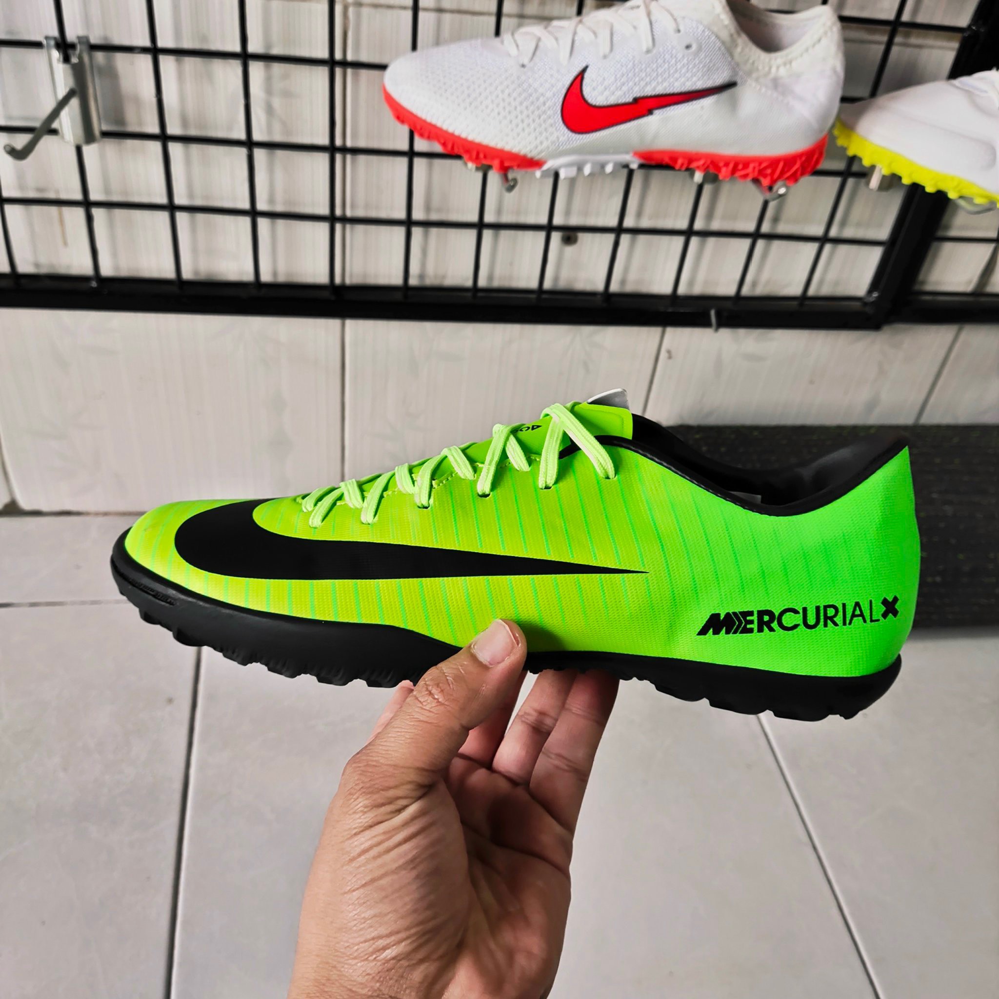 Giày Bóng Đá Nike Mercurial Victory VI Xanh Chuối TF - Hình ảnh 2