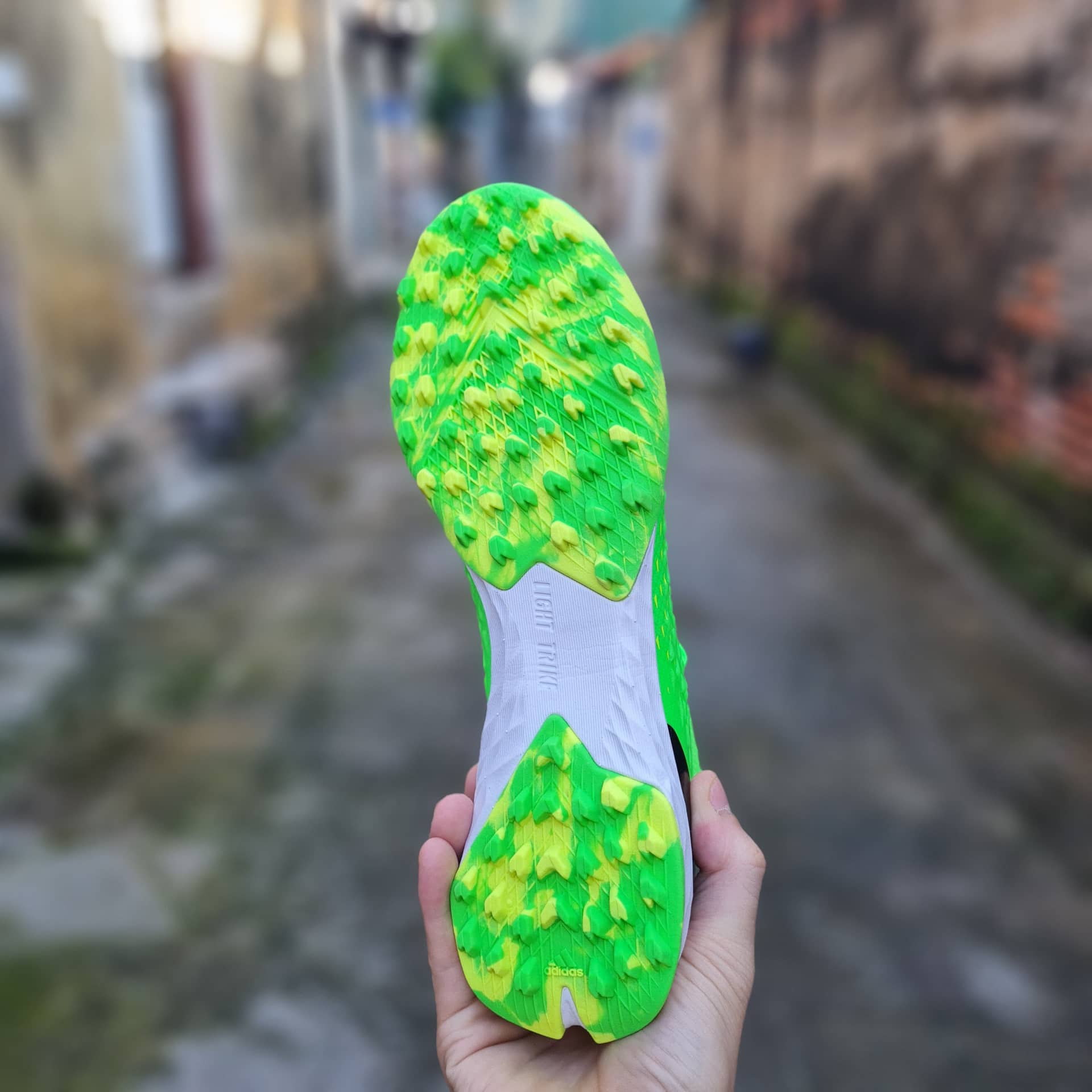 Giày Bóng Đá TQ Adidas X Speedportal.1 Xanh Sọc Đen TF - Hình ảnh 4