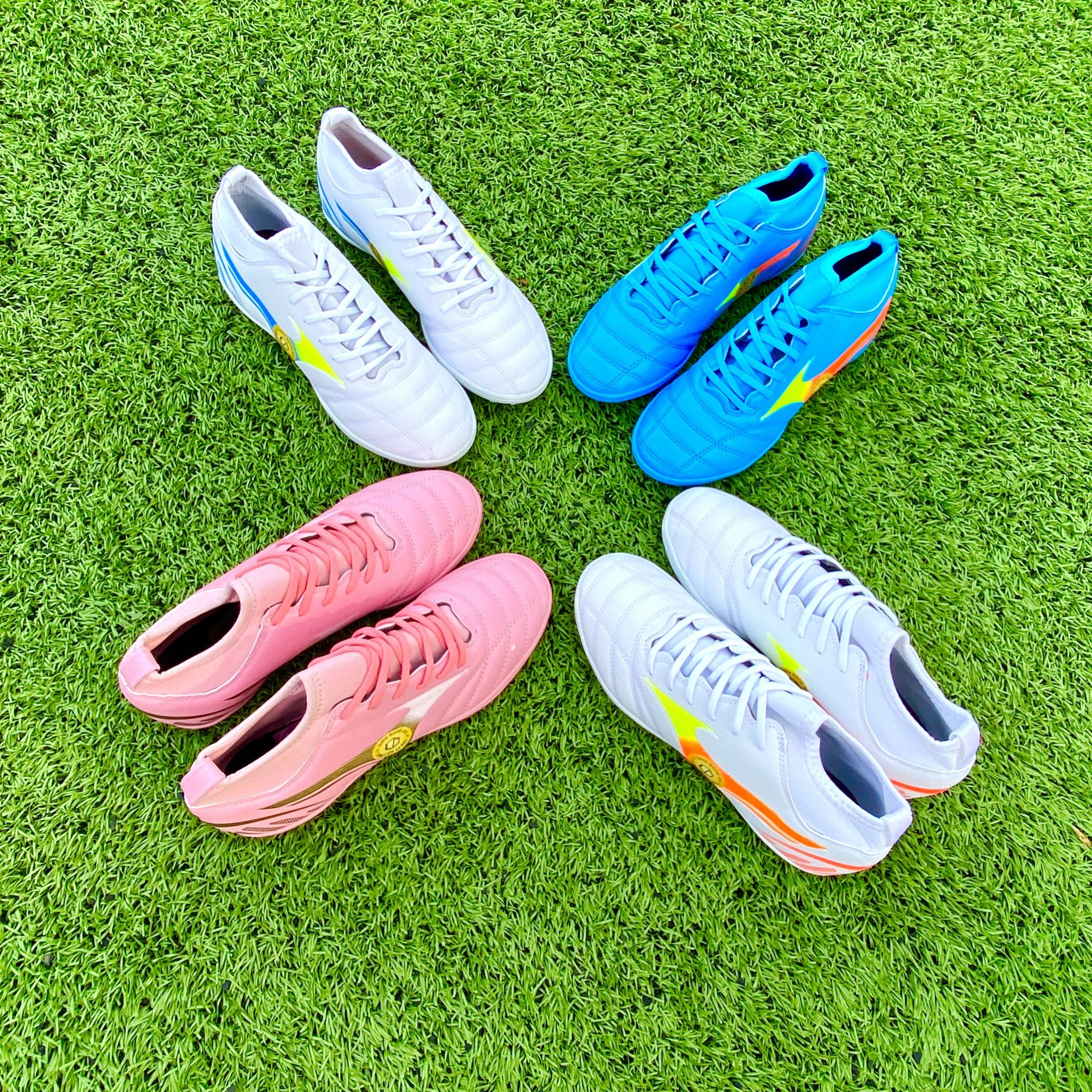 Giày Bóng Đá Mizuno Pro VN Trắng Viền Xanh TF - Hình ảnh 6